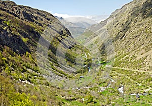 Heas valley in French Hautes Pyrenees photo
